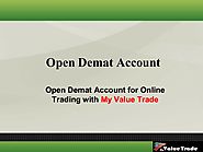 Opne Demat Account - My Value Trade