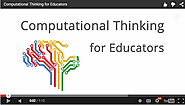Google Offers A Free Online Computational Thinking Course for Educators ~ Educational Technology and Mobile Learning