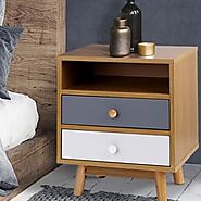 Wooden Bedside Table in Australia | Mattress Discount