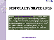 Best Quality Silver Rings