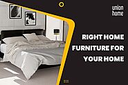 How to pick the right home furniture for your home in 5 steps?