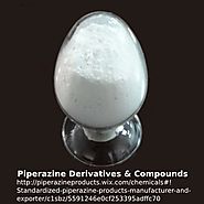 Piperazine derivatives and drug intermediates