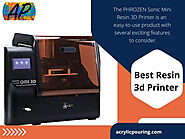 Best Resin 3d Printer