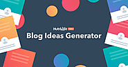 Blog Ideas Generator - Free Themes and Titles by HubSpot