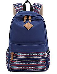 Leaper Causal Style Lightweight Canvas Cute Backpacks School Backpack