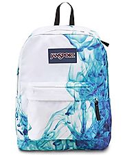 JanSport Superbreak Backpack - Multi/Blue Drip Dye