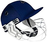 When was helmet used in cricket?