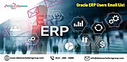 Oracle ERP Users Email List | Oracle ERP Users List | Oracle Users Mailing List