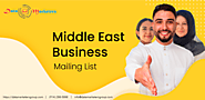 Middle East Business Email List | Middle East Business Mailing List