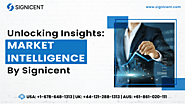 Market Intelligence - Signicent LLP