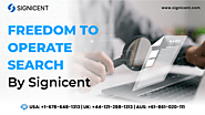 Freedom To Operate Search - Signicent LLP