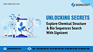 Chemical Structure Search services - Signicent LLP