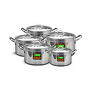 Gold 5G Premium Cookware Set