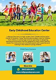 Lollipops Daycare in 2022 | Childcare, Play to learn, Childhood education