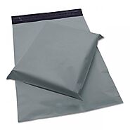 14 x 21 inch Grey Mailing Poly Bags