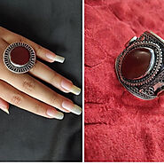 Afghan Cuff Bracelet and Ring Jewelry Set – Vintarust