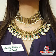 Vintage Tribal Choker and Necklace Jewelry Set – Vintarust