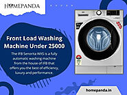 Best Front Load Washing Machine Under 25000