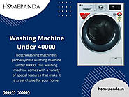 Washing Machine Under 40000