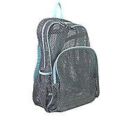 Eastsport Mesh Backpack, Mint Blue - Backpacks n BagsBackpacks n Bags