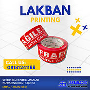 Jual Lakban Printing/Printed Tape/Lakban Custom Harga Terbaru TM Tape - Tunas Mitra Makmur
