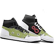 Demon Slayer Shoes Custom Gyomei Himejema Pattern Sneakers 2022