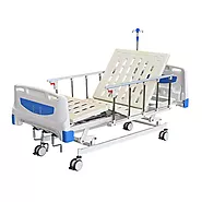 3 Crank Manual Medical Hospital Beds - Medical Supplier | Medical Equipment