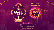 Diwali Festival Sale 2022 At Migrateshop Get 50% Off Your Deals