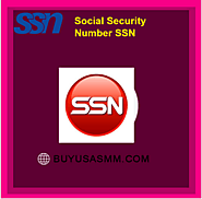 Social Security Number SSN - 100% USA,UK CA Number,SSN
