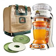 Margaritaville Key West Frozen Concoction Maker with Salt and Lime Tray and Travel Bag