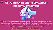 Co Lab- A Website Development Company in Bedfordshire with Proven Track Record