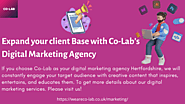 Co-Lab: Result-Driven Digital Marketing Agency in Hertfordshire
