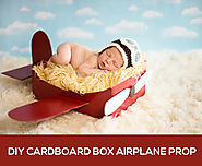 Make a DIY Box Airplane Prop for Newborn Photography " MCP Actions