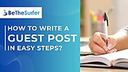 Easy Steps to Writing a Successful Guest Post