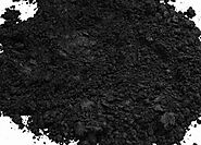 What is the particle size in graphite?