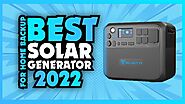 Best Solar Generator For Home Backup 2022 | Top Solar Generator For Home Backup | ReviewLab
