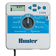 Hunter Sprinkler Irrigation XC600i X-Core 6-Station Indoor Controller, Small, Gray