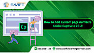 How To Add Custom Page Numbers in Adobe Captivate 2019
