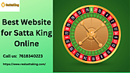 Website for Satta King Online