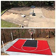 At Home Basketball Court