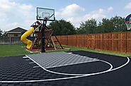 Basketball Backyard Court