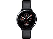 SAMSUNG Galaxy Watch Active 2 Stainless Steel 44mm Integrates Galaxy Ecosystem