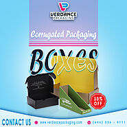Custom Corrugated Packaging Boxes at Verdance Packaging