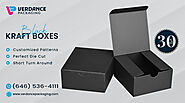 Black Kraft Boxes