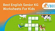 Best English Senior KG Worksheets For Kids | VBH Publishers
