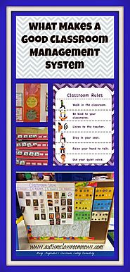 Autism Classroom News: What Makes a Good Classroom Management System