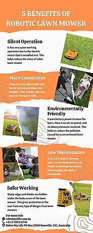 Find Out The Different Benefits of Robotic Lawn Mower | Robot My Life