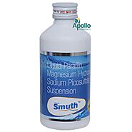 Smuth Suspension 170 ml Price, Uses, Side Effects, Composition - Apollo Pharmacy