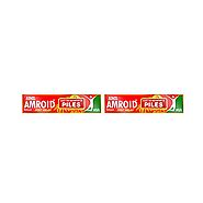 AIMIL Amroid Ayurvedic Ointment Poly Herbal Treatment Cream For Piles - (20 x 2) = 40 g