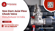 Non Slam Axial Flow Check Valve Supplier in India